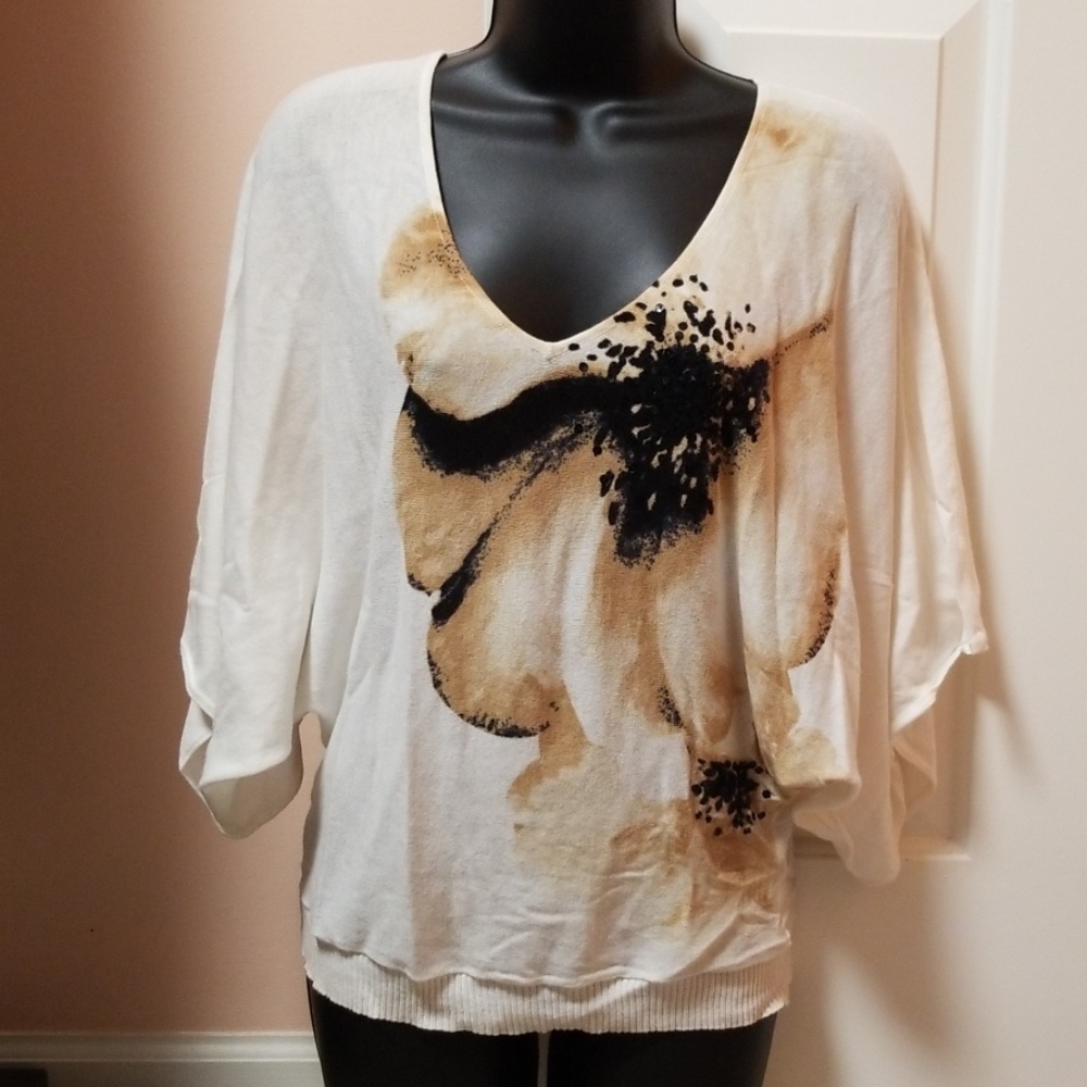 New York & Company Embellished Sweater